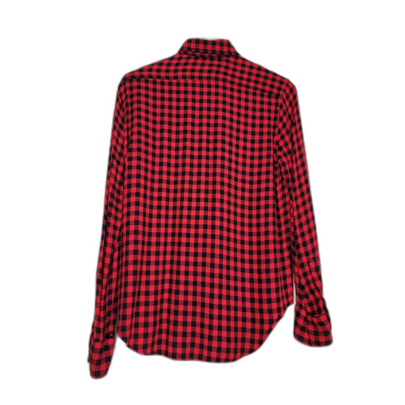 Ralph Lauren Men's Red Flannel Shirt - Small - Picture 2 of 9